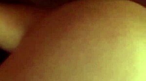 Amateur intimate anal exploration session