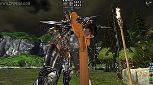 Lonely knights face challenges in a 3D world