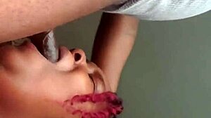 Redhead bent over for intense doggystyle pounding