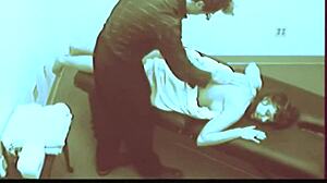 hey, wanna see this massage slut take it hard from her masseur?