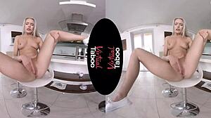 virtual taboo experience on the wild side with blonde pov.