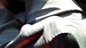 Amateurs Perform Nude Blowjob In Public Outdoor Setting