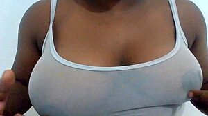 Big boobs and ass on display