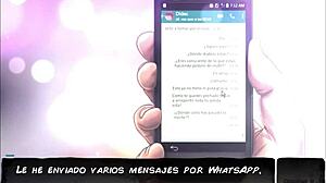 Watch the goth witch seal a pact in this hentai anime game part five.