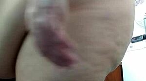 Wow, fat babe strips naked at office!