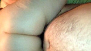 wife rides reverse cowgirl to orgasm and continues fucking