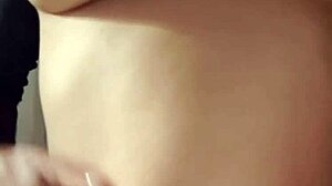 Masturbation Session Ends with Dripping Wet Brunette Squirting