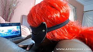 Ebony Blowjob Addict Ms Fufu Playfully Sucks Dick for Over an Hour - Part 7