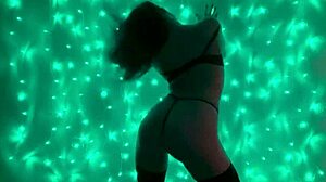 Standing naked girls dancing with sweet breasts chatting