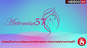 She lies naked on the bed, begging to be a whore.