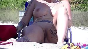 Exhibitionist Wife 170 Teases in Public Nude Display