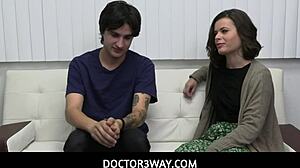 Getting comfy with stepbro Aaliyah Love in doctor roleplay