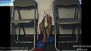 Natural muscle girl department showcases Japanese natural muscle females without audio