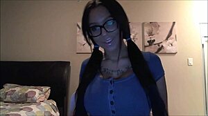 Mistress guides submission with instructions