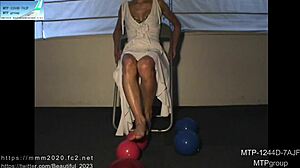 Natural muscle girl department showcases Japanese natural muscle females without audio