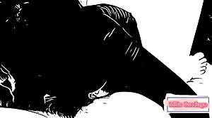 Japanese Teen Feels Intense Pleasure Sucking Friend's Dad to Cumshot