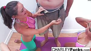 Charley London Keyes and Samantha Saint Passionately Blow and Engage in Hardcore Sex