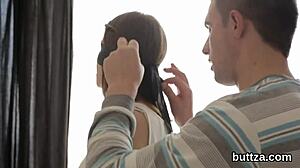 half-nude tight teen 18+ gets anal pounded hard