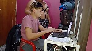 my roommate's a total nympho, always craving it