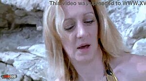 Mature Bitch Strips Down Small Tits in Wild Show!