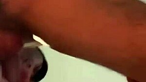 Intense face fucking with deepthroat action, spit dripping from her mouth like a good slut.