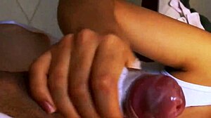 After Party Heat with Shy Latina Stepsister in Brother's Room