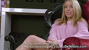 Sweetie says, 'i'm rubbing my spread vagina.'