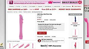 Silky Slim Pink Vibe: Sleek G-Spot Toy for $12.50