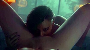 Two lesbians licking pussy in 3d animation 😍