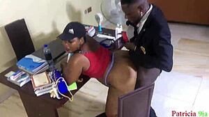 Office banging with BBW Patricia9ja.