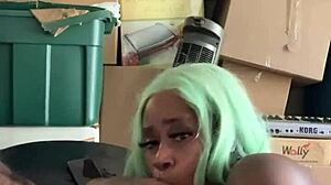 neighbor helped move, got deepthroat