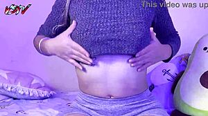 Worshipping those tits up close in my room 😍