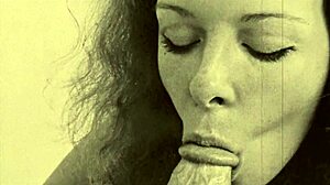 Vintage Secretary in Retro London Office