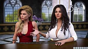 Petite teen 18+ enjoys amateur anal with big tits.