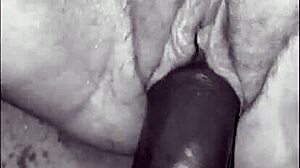 chubby milf wife squirts on monster cock during horny homemade creampie