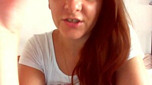 All natural sexy play with hot Italian milf