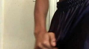 Big Black Cock Masturbation With Lotion Pt 1