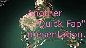 Alexis Tae gives intense blowjob to interracial partner with cumshot