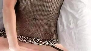 Hot MILF in Lingerie Uses Toys for Intense Orgasm