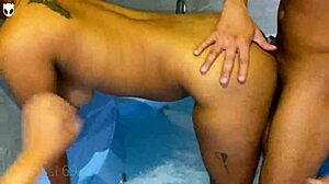 Khalessi 69 Gives Double Blowjob To Ebony Friend In Amateur Threesome