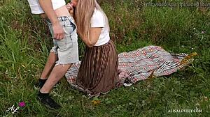 Alisa Lovely Doggystyles Outdoors