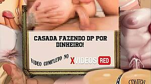 Married woman doing DP for cash.