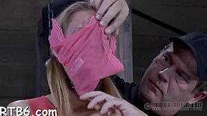 Sweet Honey Endures Rough Cock Sucking and BDSM Torment in Hardcore Fucking