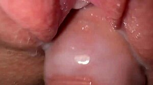 紧致少女奶油般的快感，激烈特写动作