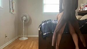 Lightskin beauty with alluring big booty