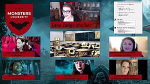 Cassie Cummings Stars in Monsters University Roleplay