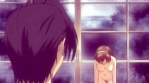 Busty anime babe gets screwed hard in wild hentai action.