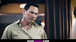 cougar whoring with stepson and dad joins them - christie stevens - john strong - ricky spanish. old and young taboo reality with curvy milf.