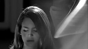 I love Lana Del Rey's tits in blue jeans and bikini handjob