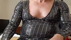 sissy crossdresser rocking a sexy new dress, so hot! 😍